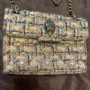 Kurt Geiger Multicolor Tweed Crossbody Bag